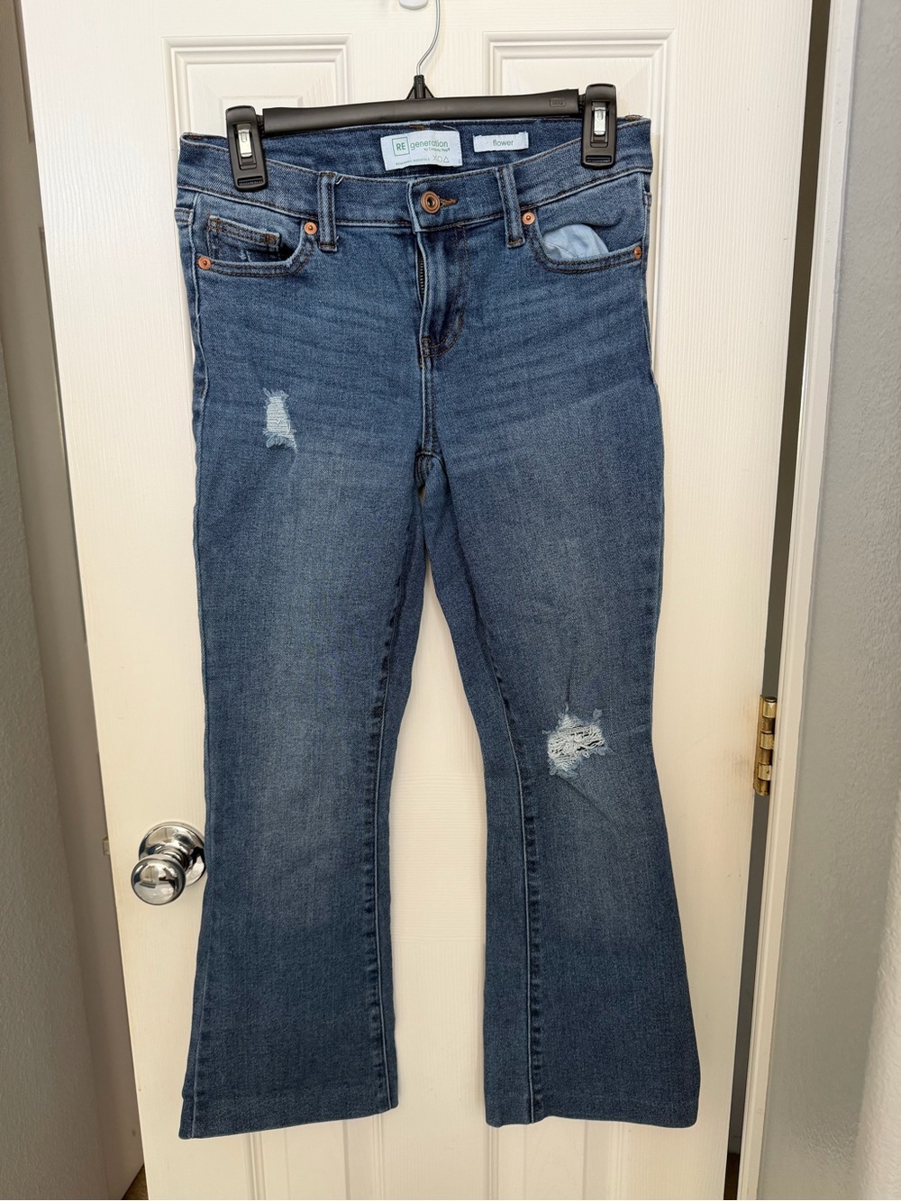 Casual Mid Blue Flare Jeans by Generations